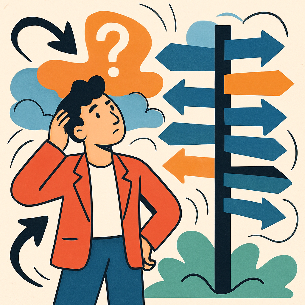 Concept image for go-to-market strategy thinking and decision making